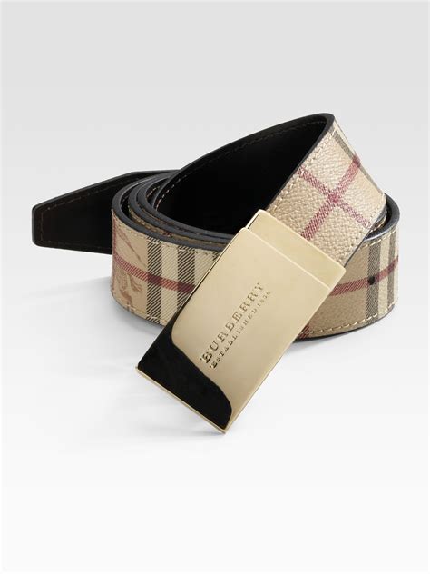 burberry men's belts on sale.